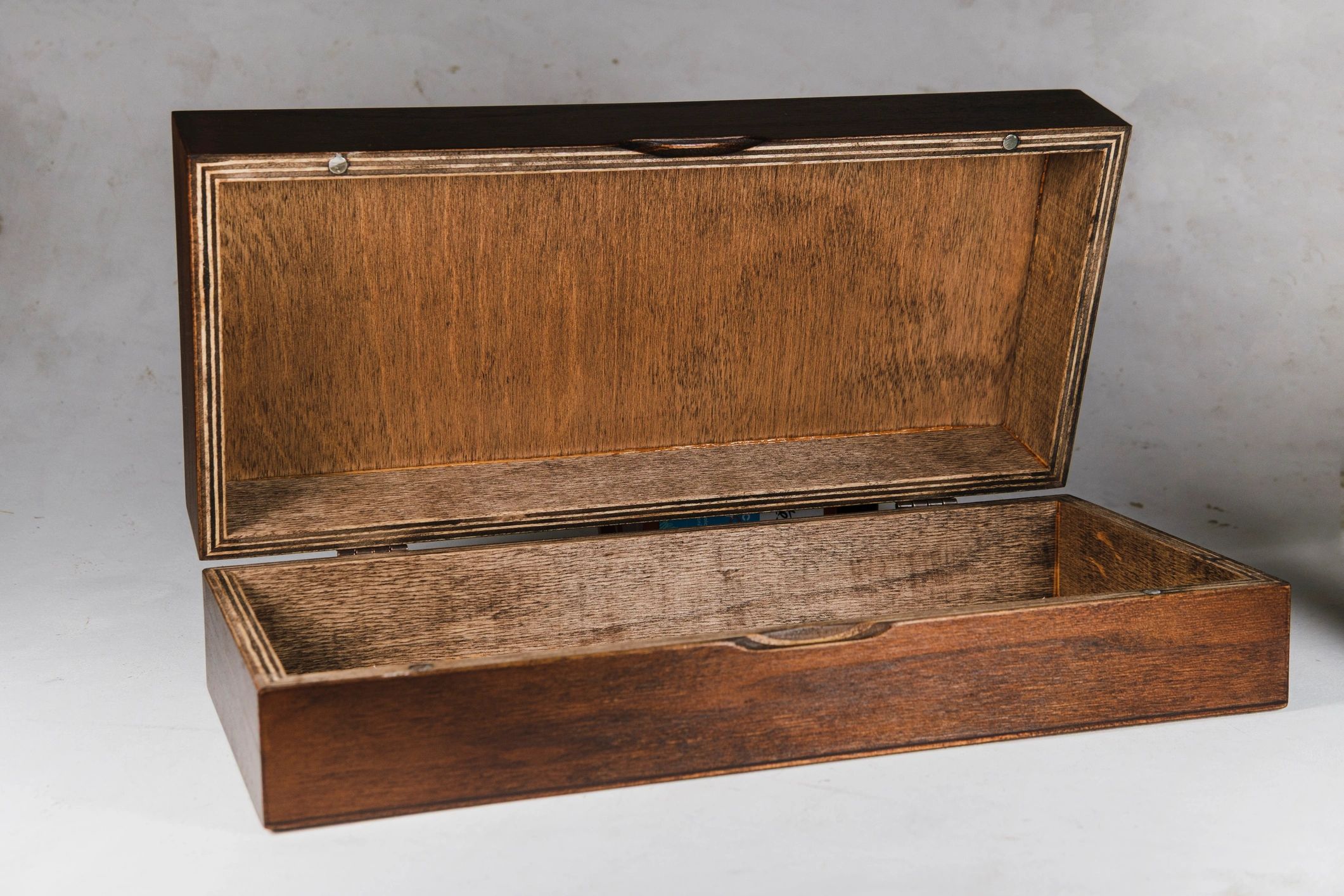 Keepsake box on a light background